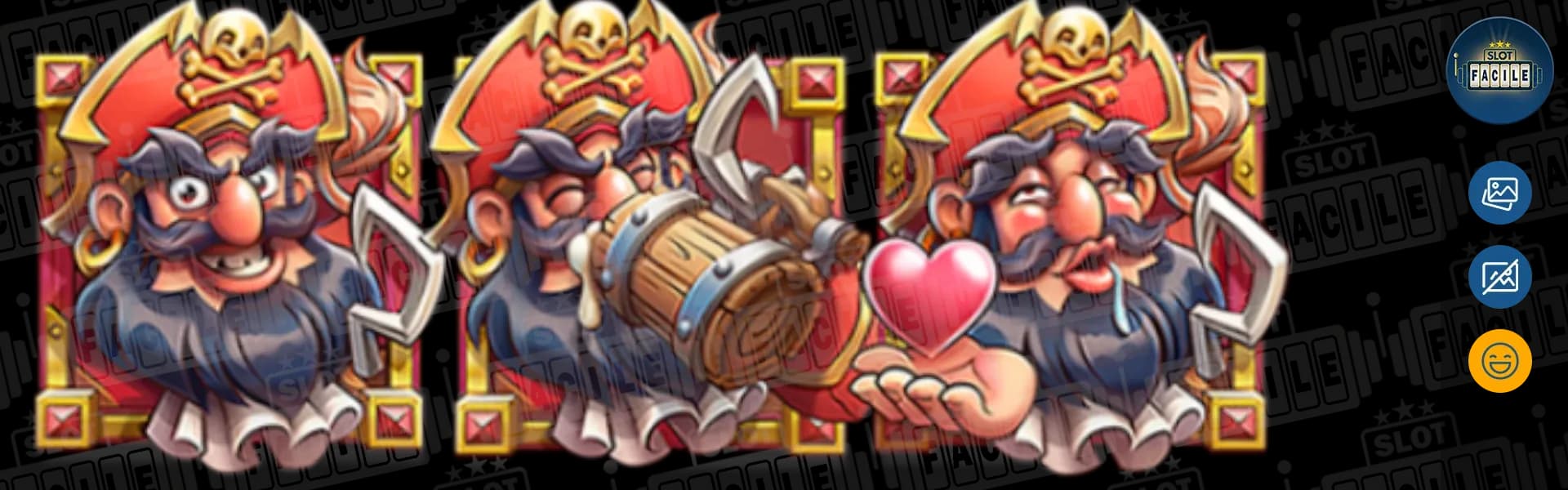 Crabby's Gold slot machine gratis su slotfacile simbolo capitano.webp