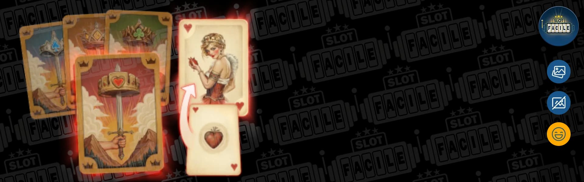 Deck of Surra Carte dell'incoronazione banner slotfacile.webp